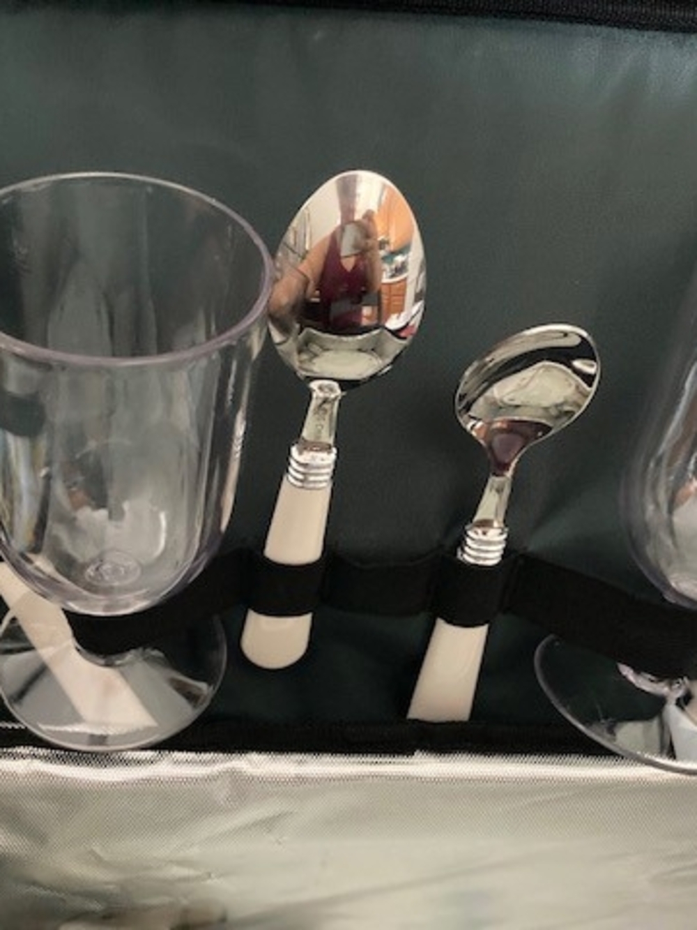 Vintage Harry & David Picnic Set For 2